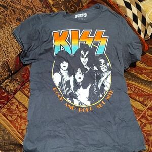 NWOT- KISS t-shirt grey 🩶 men's sz med